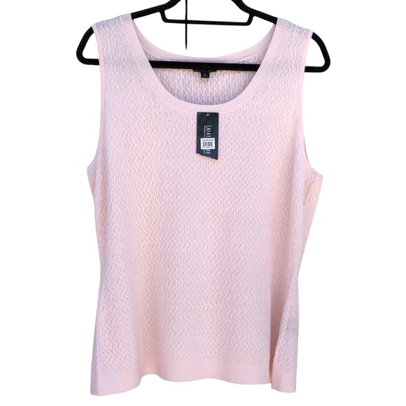 Lafayette 148 Knit Light Pink Sweater Top NWT Size XL - Picture 2 of 5